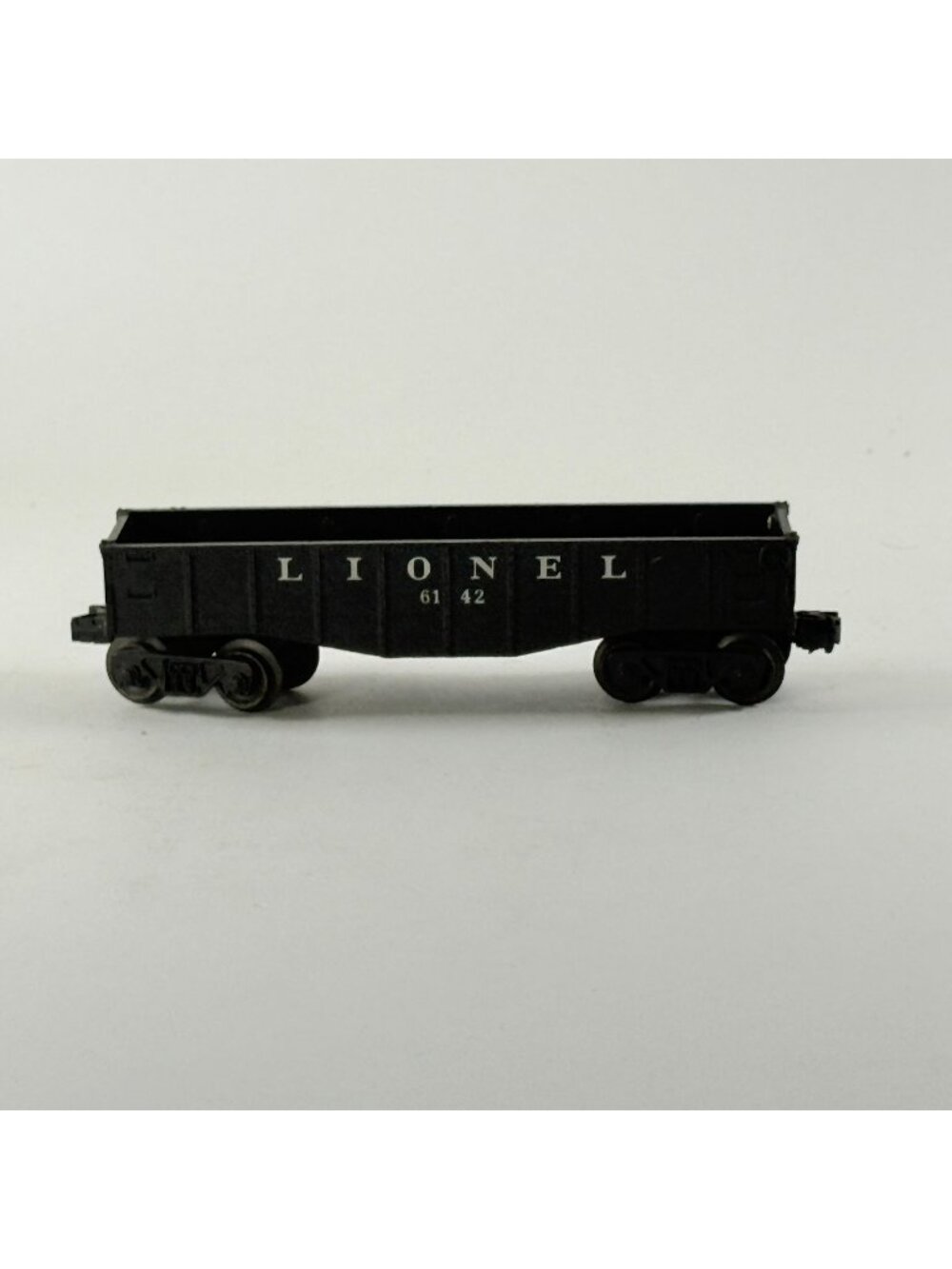Lionel 6142 Black Gondola Train Car Vintage Model Railroad